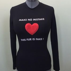 Moschino Ladies Black Shirt